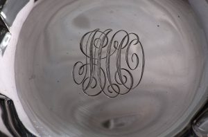 Tiffany & Co. Sterling Silver Bowl Pierced in Raspberry pattern c.a. 1902