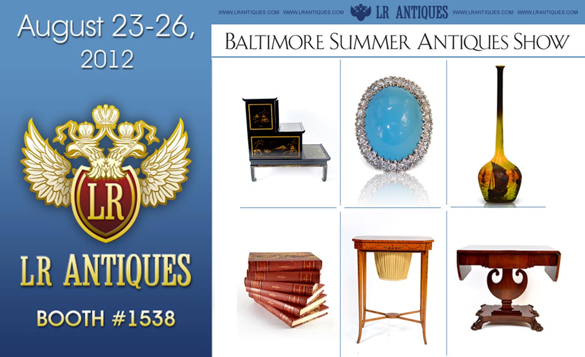 LR Antiques at Baltimore Summer Antiques Show